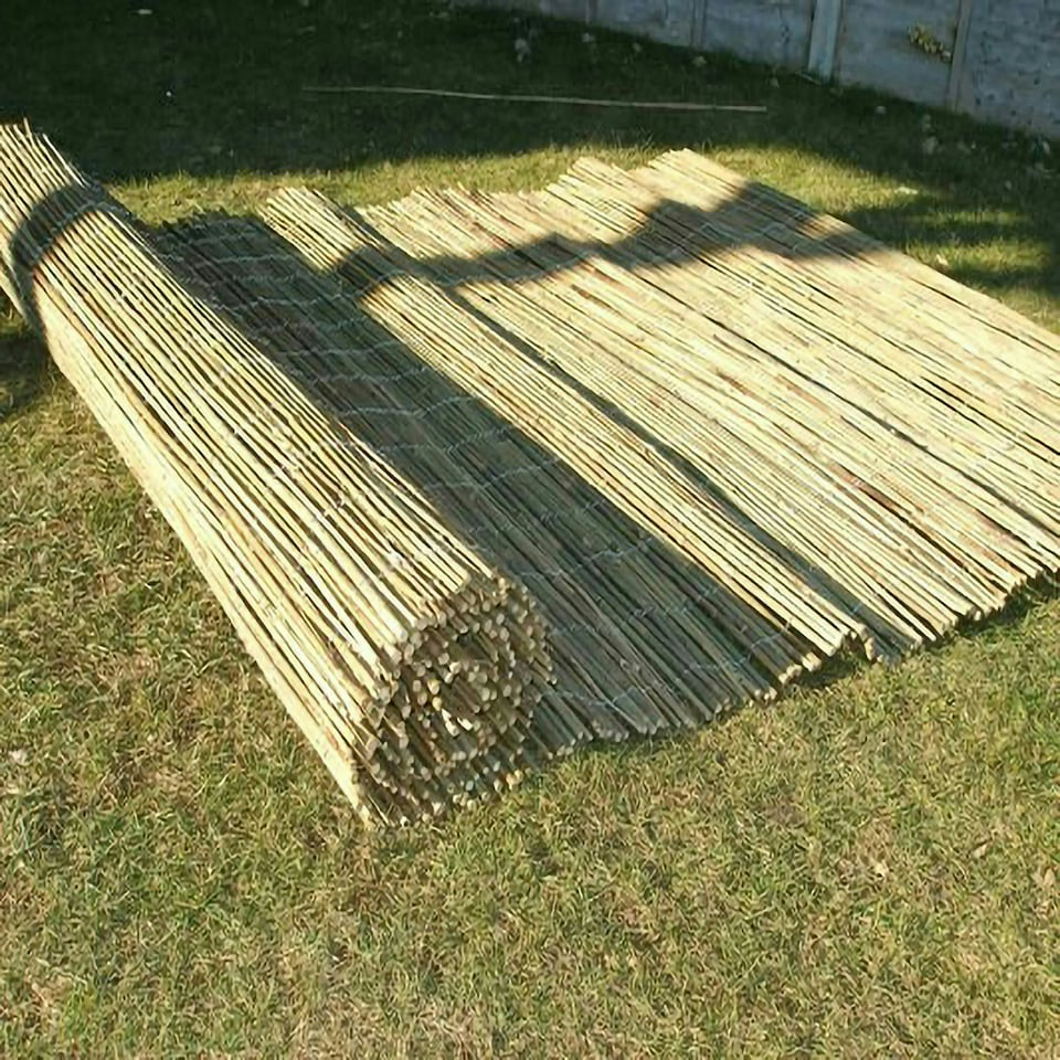 image 1 of Primrose Bamboo Cane Natural Garden Screening Roll Privacy Screen 4m x 1m