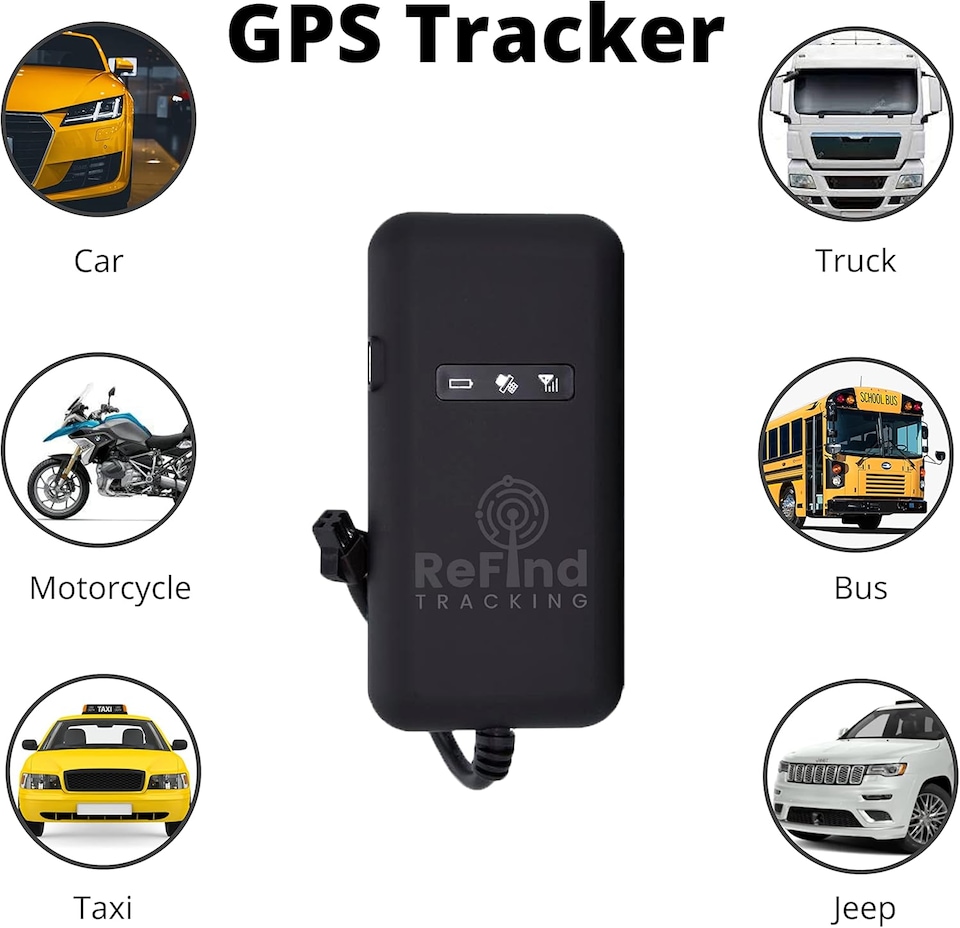 image 1 of ReFind Car GPS Tracker - Free Lifetime Software with No Monthly Fees. Anti-Theft Vehicle Tracker for Cars, Bikes, Motorbikes, Vans, Caravans and Boats (Sim Needs Crediting)