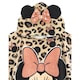 image 4 of Disney Minnie Mouse Girl's Towel Poncho | Kids Pink Hooded Beach Towel | Children's Bath Time Towel with 3D Ears & Bow Hood | Pink Gift