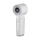 image 1 of GEEPAS Mini Digital Portable Handheld USB Fan - White