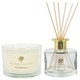 image 1 of Nicola Spring Soy Wax Scented Candle & Reed Diffuser Set - 350g - Lemongrass