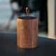 image 3 of Gingko Drum Light Bluetooth Speaker, Walnut Wood