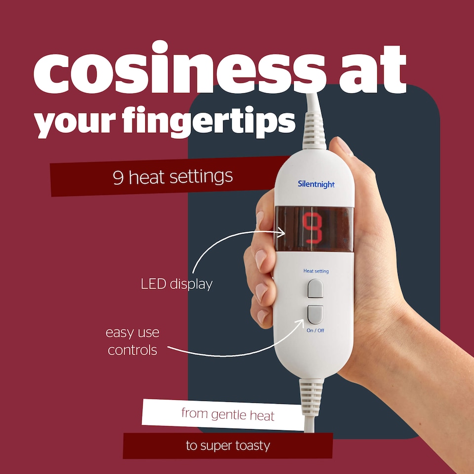 image 1 of Silentnight Luxury Heated Throw, Olive | Green | Olive | One Size | 1