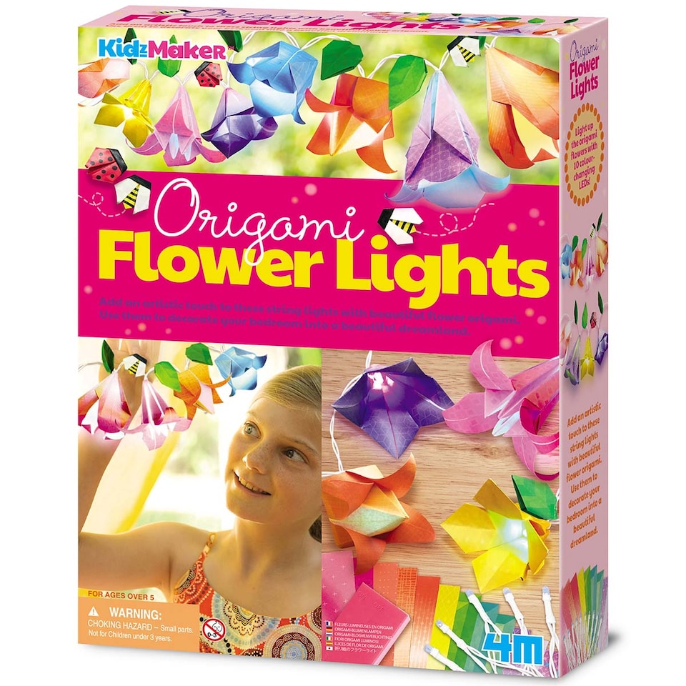 image 1 of KidzMaker - Origami Flower Lights