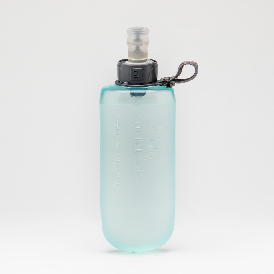 image 1 of Decathlon Extruded Flexible Flask Water Bottle 250 ml