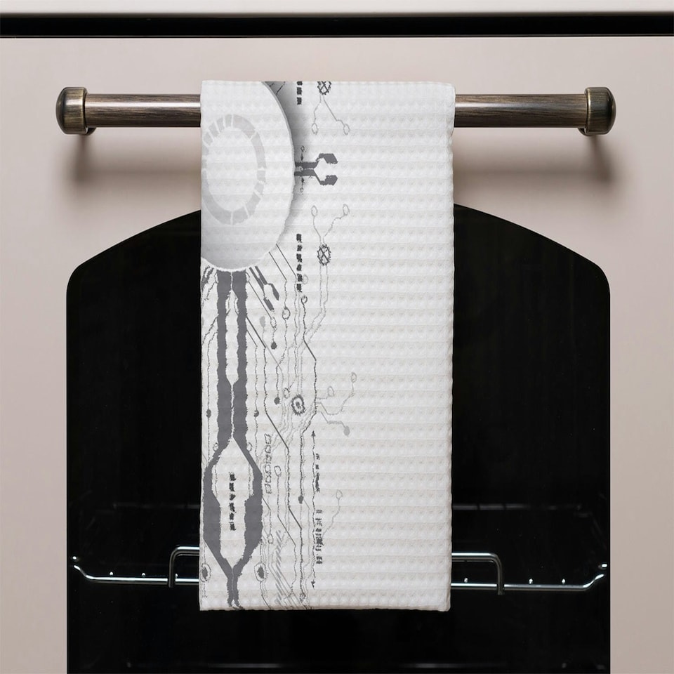 image 1 of concept with various technology elements (Kitchen Towel)