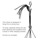 image 4 of Woodstock Windchimes Bells of Paradise - Medium Black