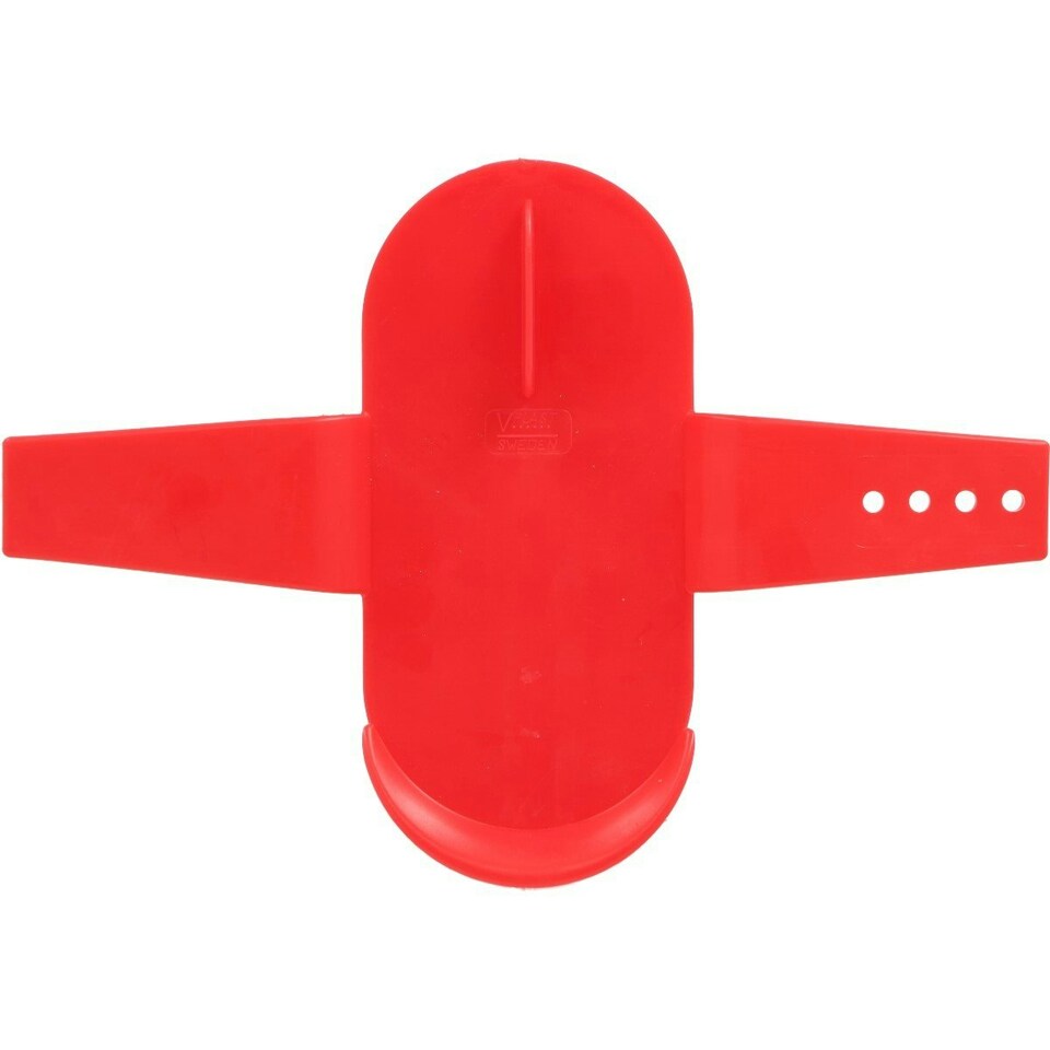 image 1 of Shires Plastic Horse Curry Comb - Red - One Size