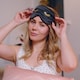 image 4 of SMUG Satin Sleep Mask - Black Wink