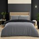image 8 of Catherine Lansfield Artemis Greek Key Duvet Cover Set - Black Black | King