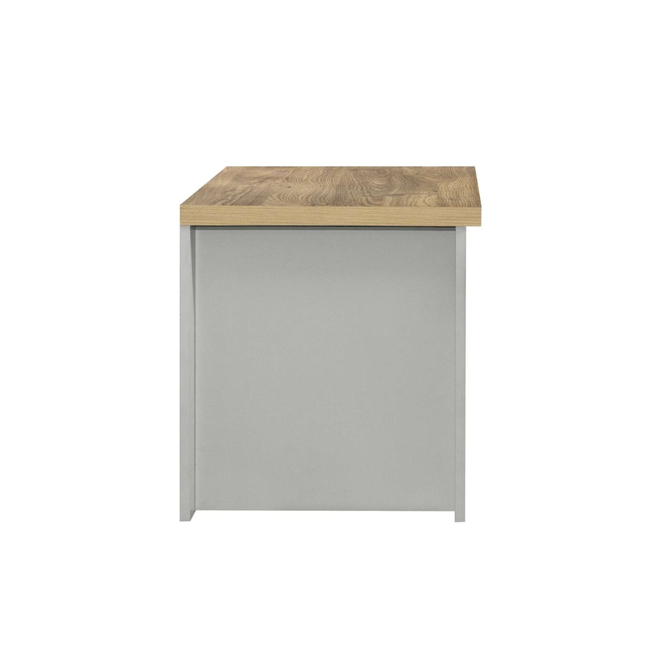 image 1 of Highgate 1 Drawer Lamp Table Grey