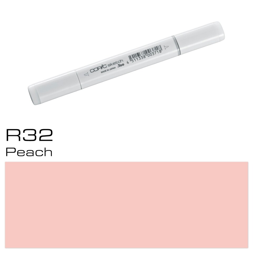 Copic Sketch Marker, Peach, Single Pen