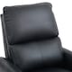 image 5 of Madrid Manual Recliner Air Leather Chair | Black | Black | One Size