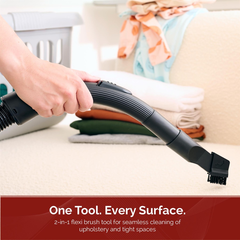image 1 of Rediffusion Multi Cyclonic Bagless Vacuum Cleaner Red