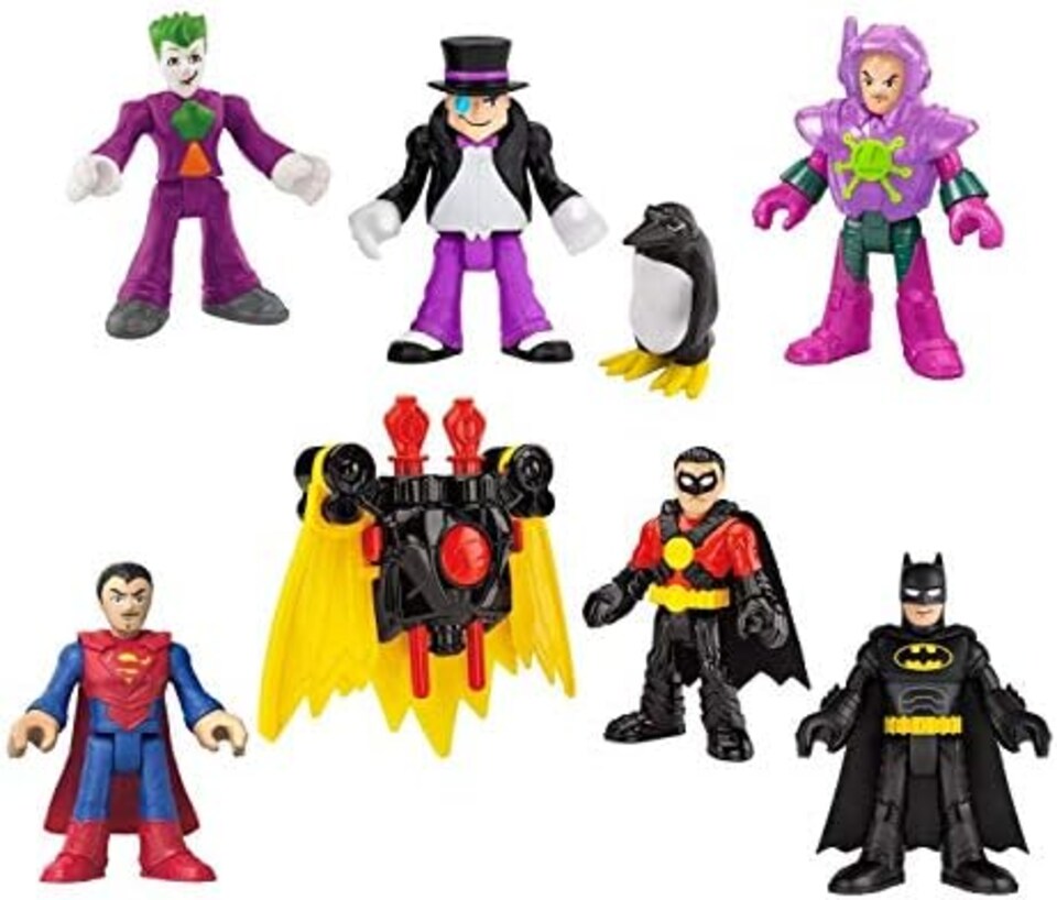 image 1 of Fisher Price Imaginext DC Super Friends Deluxe Figure Pack