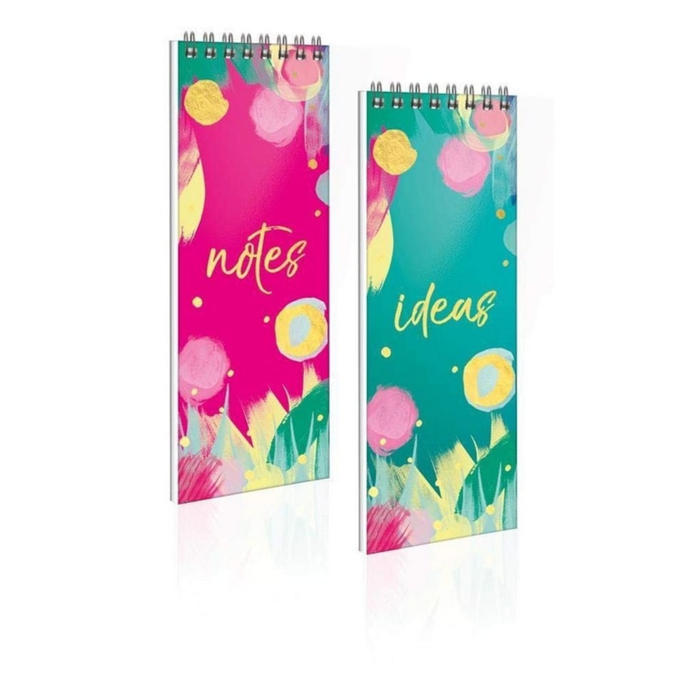 Alannahs Brush Stroke Notepad - Pink - One Size