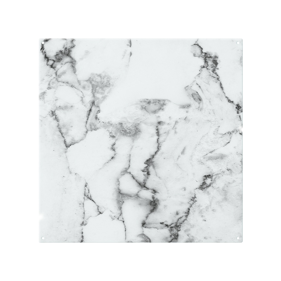 image 1 of White Marble Texture Splash Back | White