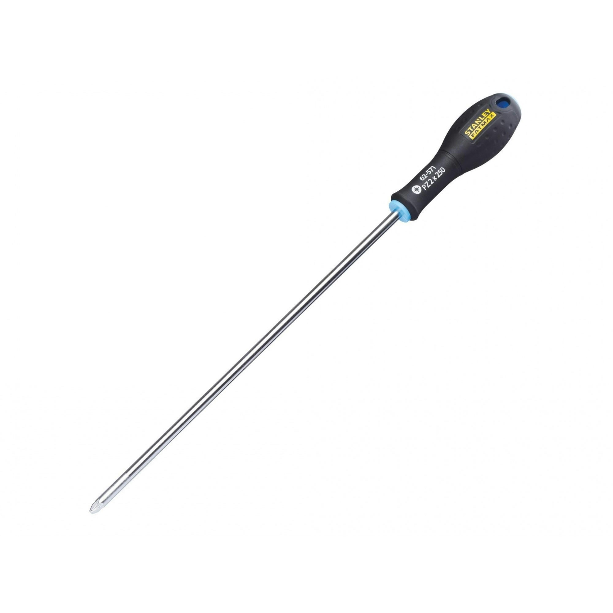 Stanley Hand Tools Fatmax Screwdriver, Pozidriv - Multi Colour - PZ2 x 250mm