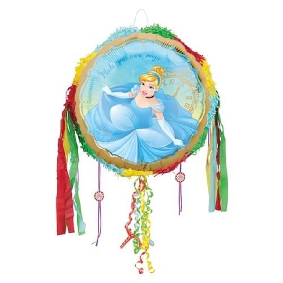 Cinderella Once Upon A Time Disney Princess Pull String Pinata