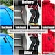 image 5 of aZengear Repair Patches - Waterproof, Self-Adhesive, Tear-Cold-Heat-Resistant to Fix Down Jackets, Tents, Upholstery, Black 2 Pack