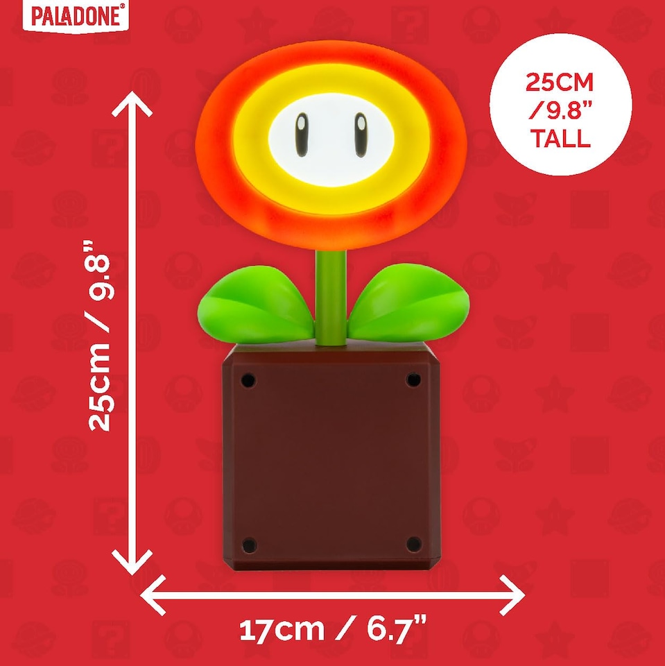 image 1 of Fire Flower Lamp