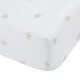 image 3 of Bianca Mini Star & Stripes Cotton Fitted Sheet Natural | Cream | Natural | Double