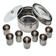 image 1 of KitchenCraft Spice Box Silver Stainless Steel | Silver