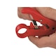 image 2 of Knipex Wire Stripping Tool For Coax And Data Cable - Multi Colour - One Size