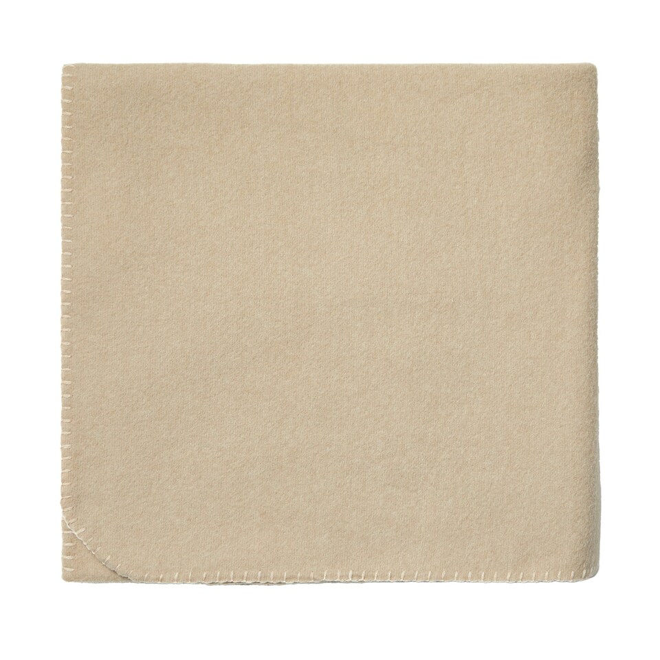 image 1 of Vinga Bilton Recycled Blanket - Beige - 0.5cm x 170cm x 130cm Brown