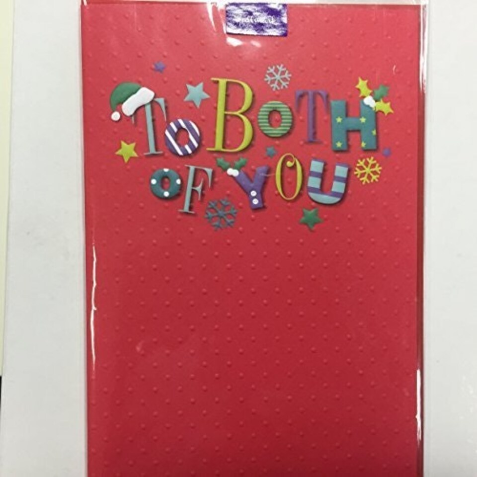 image 1 of TO BOTH OF YOU at Christmas Christmas Greetings Card