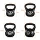 image 3 of Yaheetech 4-Piece HDPE Kettlebell Set 2/4/6/8kg