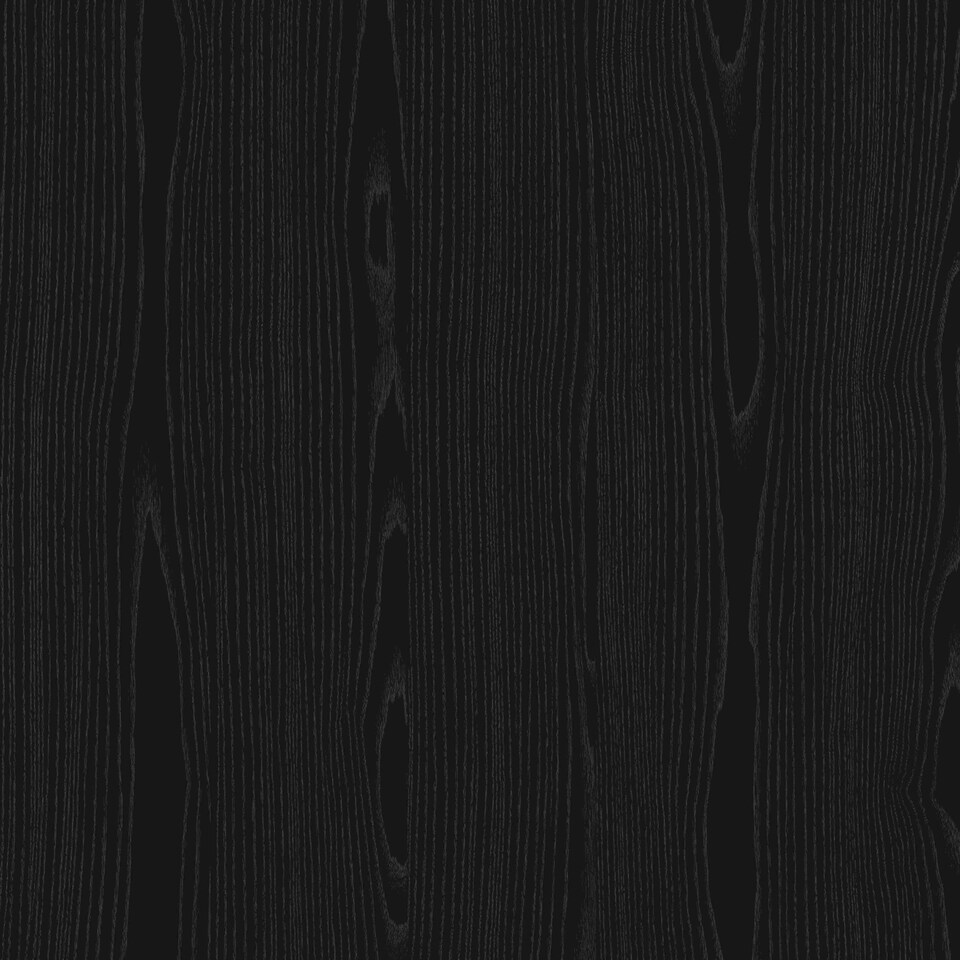 image 1 of Prima Bookcase 3 Shelves with 2 Doors in Black Woodgrain