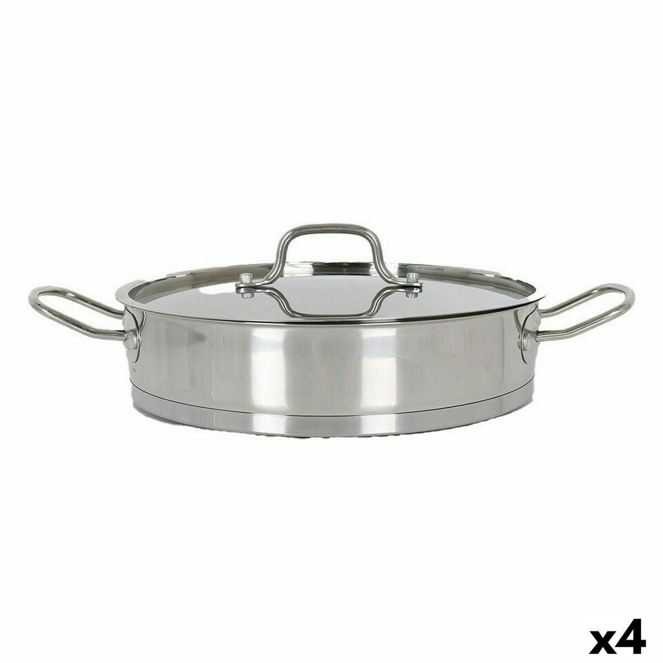 image 1 of Casserole with glass lid Quttin 3,1 L (4 Units) N/A
