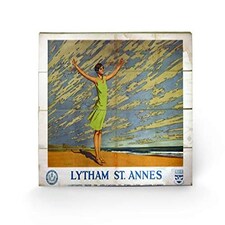 LYTHAM ST ANNES (1) - WOOD PANEL