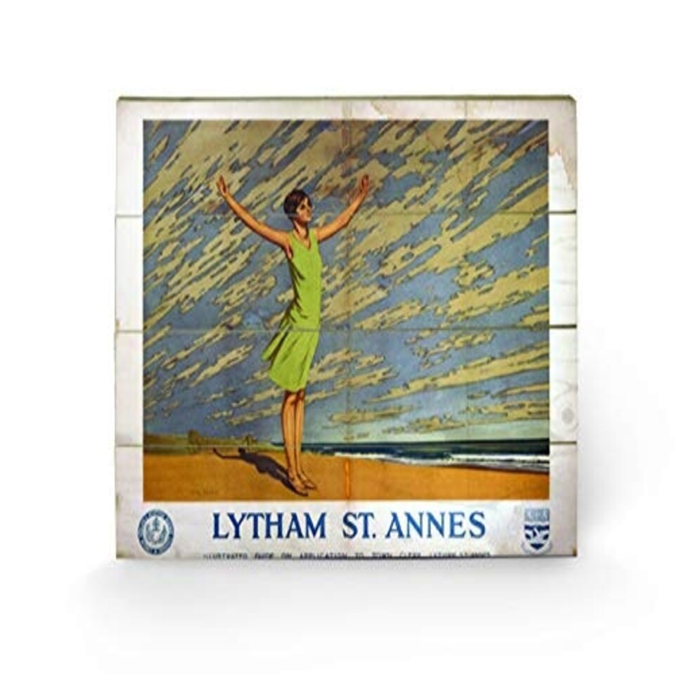 LYTHAM ST ANNES (1) - WOOD PANEL