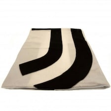 Juventus FC Fleece Blanket - White/Black - 200cm x 150cm