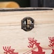 image 8 of 30cm Wooden Christmas Eve Gift Box with Personalisable Name Plate