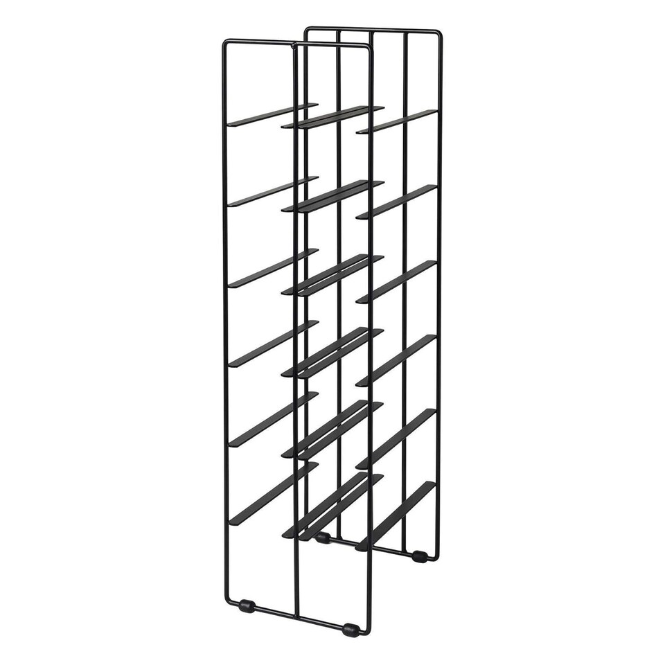 image 1 of Blomus Pilare 12 Bottle Wine Rack - Black