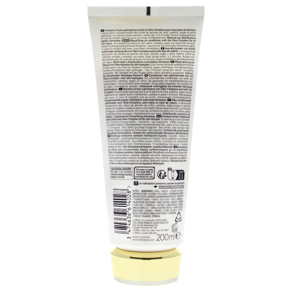 image 1 of Elixir Ultime Le Fondant Conditioner by Kerastase for Unisex - 6.76 oz Conditioner