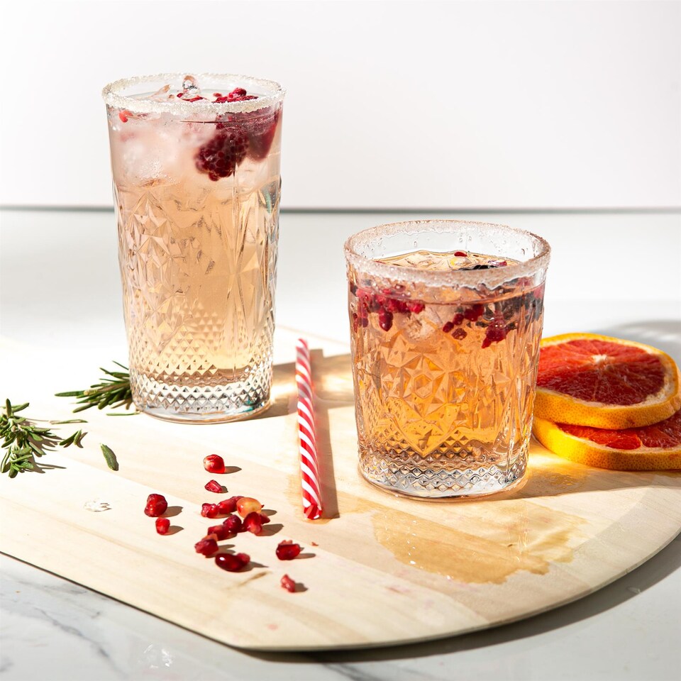 image 1 of Bormioli Rocco Bartender Stone Highball Glasses - 490ml - Pack of 4 | Clear | Clear