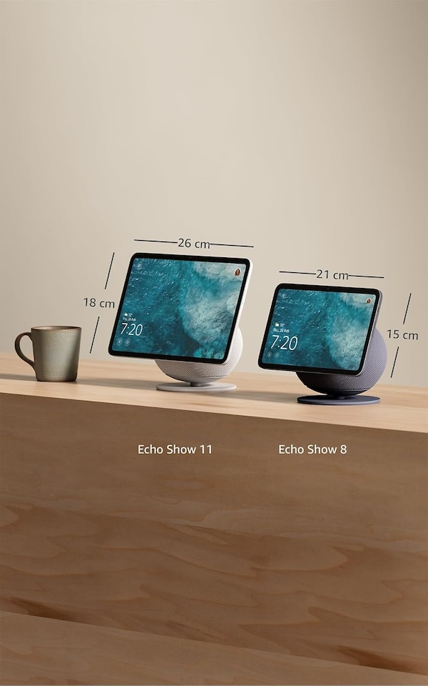 image 1 of AMAZON Echo Show 11 (2025) Smart Display with Alexa | Grey | 1