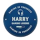 image 5 of Personalised Gaming Blue Plaque