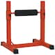 image 1 of SPORTNOW Adjustable Bulgarian Split Squat Stand, Red