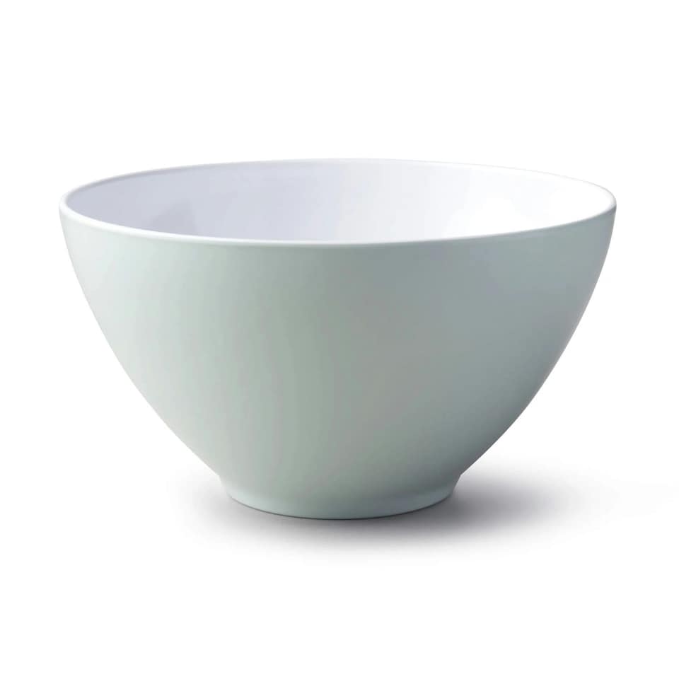 image 1 of Zeal Melamine Salad Bowl, 26cm, Sage Green