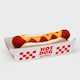 image 3 of Suck UK Plush Hot Dog Case - Fun Zipper Storage Pouch