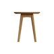 image 4 of Newark Ash Round Wine Table Brown