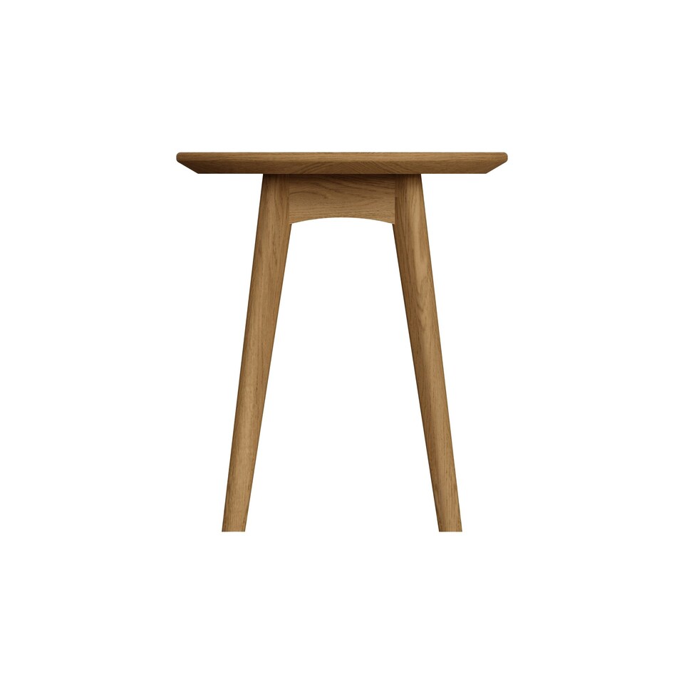 image 1 of Newark Ash Round Wine Table Brown