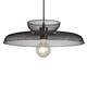 image 3 of Set of 2 Cassidy - Two Tier Black Mesh Ceiling Pendant Lights | Black | 2