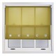 image 3 of FURNISHED Roller Blinds Daylight Square Eyelet Light Filtering Easy Fit Trimmable Window Shade | Green | Green