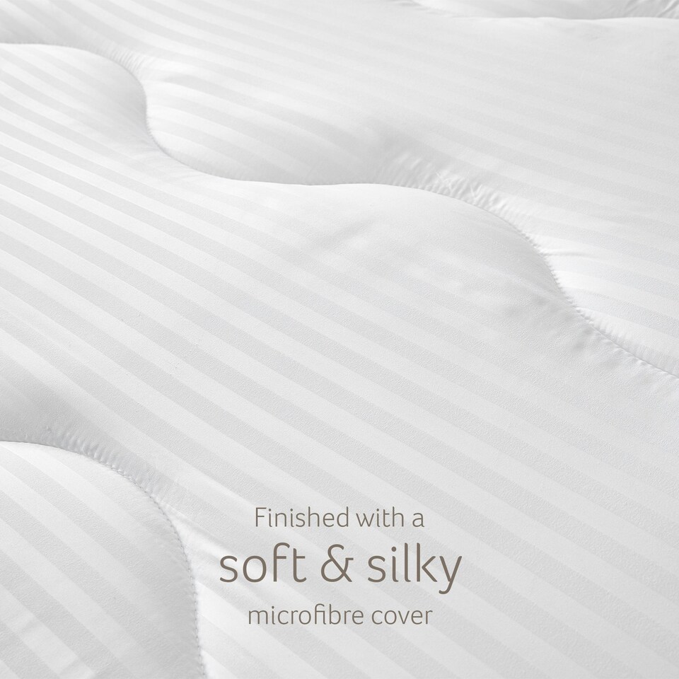 image 1 of Snuggledown Luxurious Hotel Mattress Topper, Medium Support, Super King | White | Super King | 1